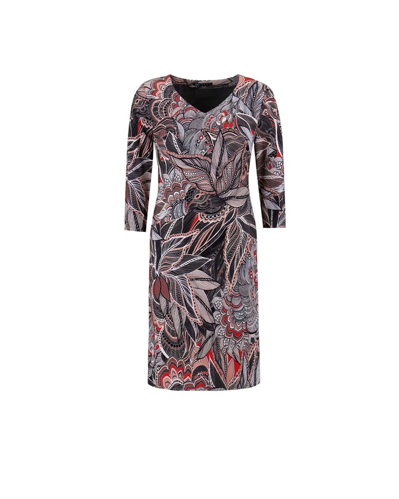 V-neck dress, with certified viscose | All products