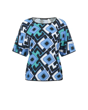 Blouse en viscose dans des tons de bleu | Blouses | Dika.com Blouse en viscose dans des tons de bleu | Blouses