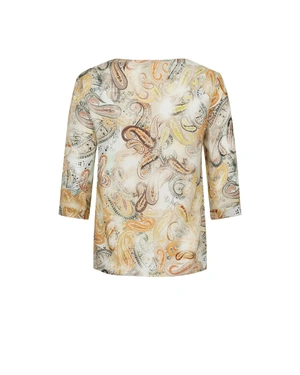 Bluza od viskoze sa "peisli" motivom | KOLEKCIJA - 4