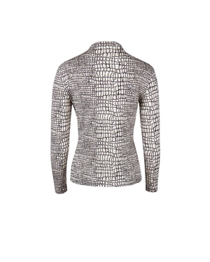 Viscose semi-turtleneck | T-shirts - 1