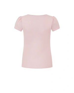 Viscose top with V-element | T-shirts and Tops - 1