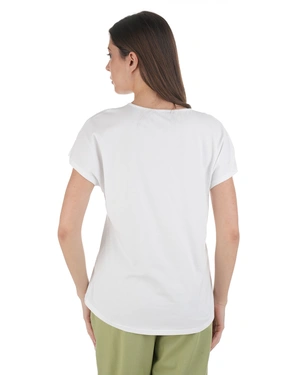 White cotton V-neck T-shirt | NEW - 7