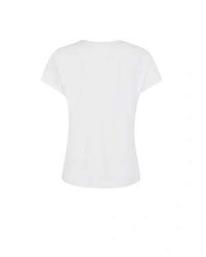 White cotton V-neck T-shirt | NEW - 8