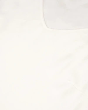 White sleeveless blouse with V-neck | All products - 2
