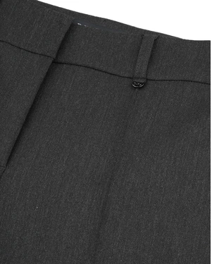 Pantalon femme noir à la coupe ajustée | Pantalons - 4