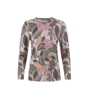 Blouse femme à imprimé floral et à l’effet métallisé | Tops et T-shirts | Dika.com Blouse femme à imprimé floral et à l’effet métallisé | Tops et T-shirts