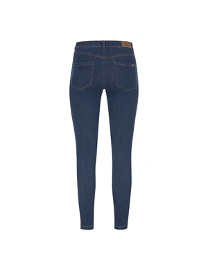 Ženske farmerke klasične siluete od plavog teksasa | Denim - 1