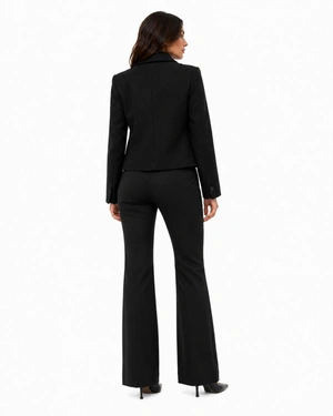 Women's short wool coat in black | NEW - 2