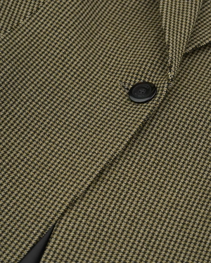 Women's single-breasted houndstooth blazer | Jackets and Blazers - 2