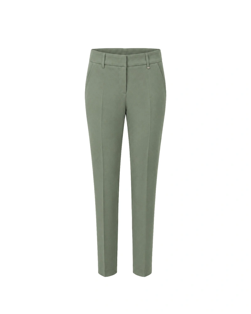 Pantaloni conici cu model eucalipt pentru femei | Costume