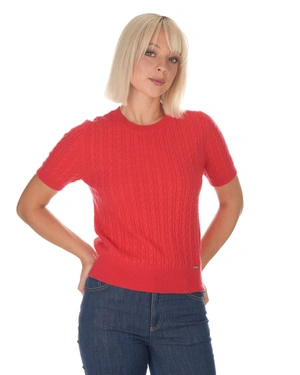 Pull en laine et cachemire rouge | Pulls | Dika.com - 2 Pull en laine et cachemire rouge | Pulls - 2