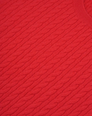 Pull en laine et cachemire rouge | Pulls | Dika.com - 5 Pull en laine et cachemire rouge | Pulls - 5