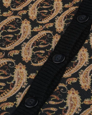 Wool and acrylic sweater with stylized motifs | Knitwear - 2